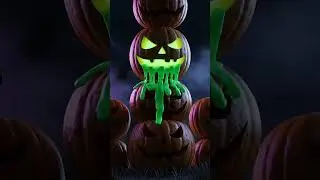 Pumpkin Infection | Horror 3D Animation | Oddly Satisfying ASMR