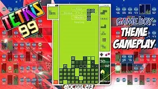 Tetris 99 Game Boy Theme Event Gameplay