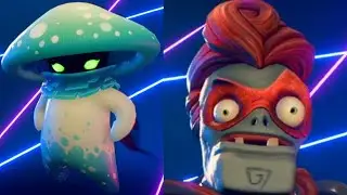 LUMINOUS FUNGUS  & CRIMSON FISTICUFFS - Plants vs Zombies Battle For Neighborville (Battle Arena)