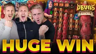 INSANE MEGA WIN ON DEVIL'S FINGER - WITH CASINODADDY 👹🔥