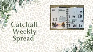 Catchall Weekly Spread, Week of 1-19