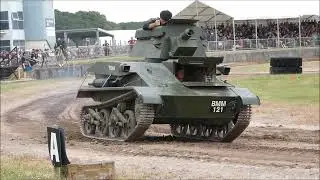 Vickers Light Tank Mark IV running at TANKFEST 2024