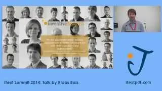iText Summit 2014: Managing the Complete Document Lifecycle Using PDF and iText