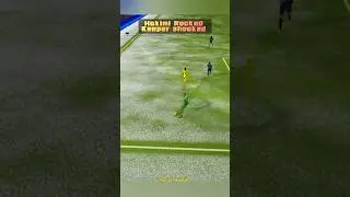 Hakimi Rocked Keeper Shocked 😲#football #dls #footballshorts #ronaldo #messi #hakimi #dls23 #fifa