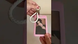 $0.55 PHOTOCARD holder pink! 😍#enhypen #photocard #cardholder