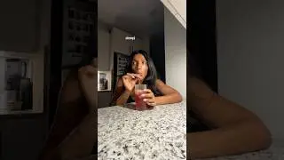 SLEEPY GIRL MOCKTAIL 😴🍒🍸#nightroutine #wellnessvlog