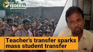 Telangana teacher transferred, 132 students follow him to join new school | The Federal