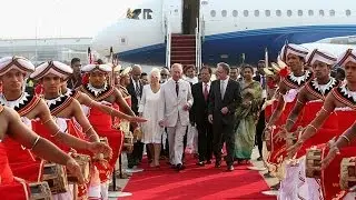 Prince Charles arrives in Sri Lanka for Commonwealth summit