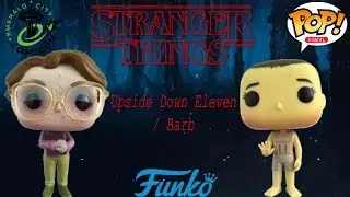 Funko POP! Stranger Things - Upside Down Eleven & Barb [ECCC Exclusive] (360 Degree VIEW)