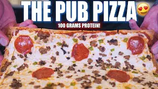 ANABOLIC PUB PIZZA | Simple High Protein & Diet Friendly Pizza Recipe