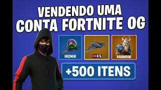 A Conta Fortnite MAIS RARA que Voc&ecirc; Vai Ver Hoje (Skins OG e Itens Exclusivos)