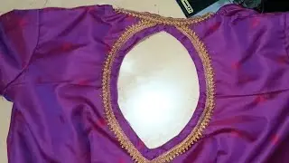 Back neck design/simple blouse design/blouse back neck design/blouse cutting and stitching fullvideo