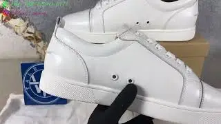 [QC] christian louboutin rantulow flat white grain