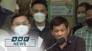 President Duterte thanks fellow Davaoe&ntilde;os for support throughout presidency after casting vote | ANC