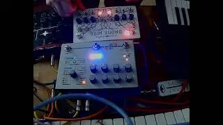 Drone King meets Microcosm, experimental drone sounds and reverb