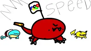 charmandr running with a flag with froot loops on it (return of the burger king)
