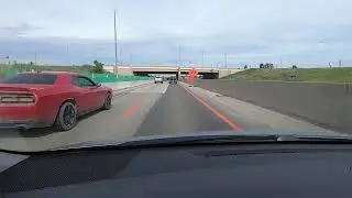 I96 EB Construction Zone Exit