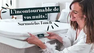 Le surmatelas Touch : la couche naturelle et confortable qui va bouleverser vos nuits !🕯️