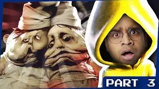 These TWIN CHEF BROTHERS Want to Kill Me || Little Nightmares Part 3 Horror Gameplay Hindi