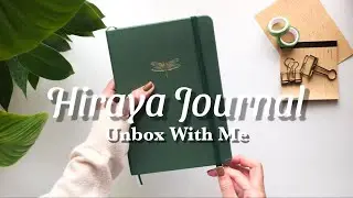 Unbox With Me |  Hiraya Journal Alindanaw Notebook, Pens &  Bag | Product Review + Pen Swatch Test