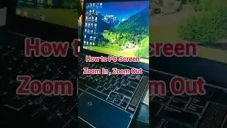 how to zoom in and zoom out screen in PC or laptop #shorts #computer #shortcutkeys #shortsvideo