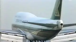 [Old-Film] [1993 Itami] Singapore Airlines 747-300《SQ743 N123KJ ITM930119》