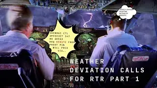 |#4| WEATHER DEVIATION CALLS FOR RTR EXAM Part 1 | #ATC #WPC #RTREXAM #radiotelephony