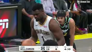 Zion Williamson 23 pts 3 reb 4 ast vs Indiana Pacers | 2024-02-28