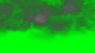 fog animation in green screen free stock footage