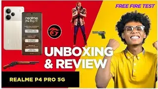 Realme P4 Pro 5G Unboxing 🔥 Free Fire Fast Sensitivity Test + Gameplay Performance Review |