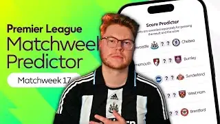 GW17 Match Predictions with Ash!