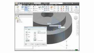Autodesk Inventor Tutorial - Revolve