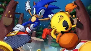 Sonic Racing Crossworlds Brought PAC-Man Back But he Brought Ghosts Too🤯🔥🕹️(DLC Showcase)