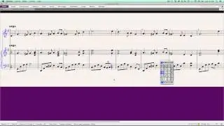 Tuto Sibelius : Saisir un triolet avec les raccourcis clavier