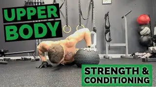HOW TO MAINTAIN STRENGTH & MUSCLE WHILE CUTTING | UPPER BODY HYBRID TRAINING