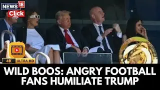 Commanders Fans Loudly Booed Trump During Halftime Swearing-In Ceremony | N18G | 4K | News18