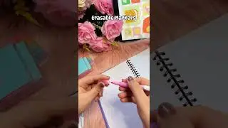 Erasable markers✨Order these cute erasable markers now💖 #blissbox #giftideas #stationeryproducts