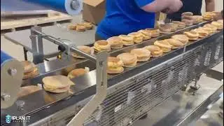 Packaging Breakfast Sandwiches With Pack500 Flow Wrapper