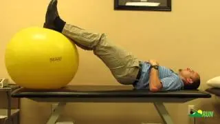 Hamstring Curl on Physio Ball