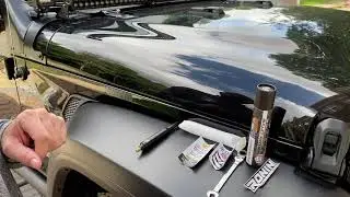 RONIN .50 cal Bullet Antenna Unboxing/Installation Video for the 2020 Jeep Wrangler JL Unlimited