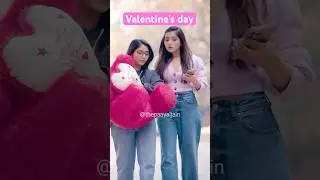Singles Friends On Valentine&rsquo;s Day | Couples Ka Valentine Week #shorts