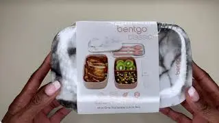 Bentgo Classic All-in-One Stackable Lunch Box Solution Sleek and Modern Bento Box #bentoboxlunch