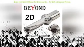 drill tool life calculation | BEYOND WC 2D 39mm WC40-2D-SD39-WC06 U Drilling Drill Bit use Insert W