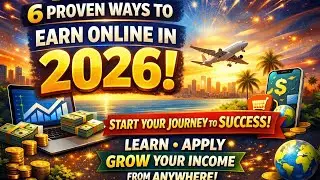 | 6 ways to earn 🤑 online and become successful in 2026 🧑&zwj;💻 | 