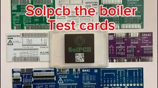 Reviewing the solpcb boiler test card, design to help gas engineers when repairing boilers.