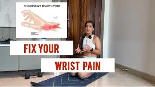 fix wrist pain with us ( follow along) #wristpain #wrist #pushups  #pain