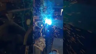Welding, MIG welding 5, Metal inert gas (MIG) and Metal active gas (MAG) #shorts