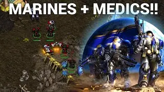 Can Marines + Medics beat PROTOSS? - Rain vs JyJ