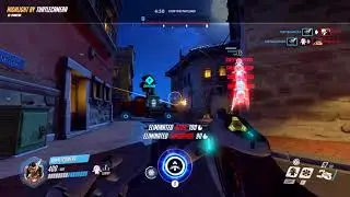Видеообзор матча Overwatch от 24 октября 2017 года, 21:29:23.