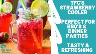 TFC's super REFRESHING Strawberry Cooler recipe - The Food Column #shorts